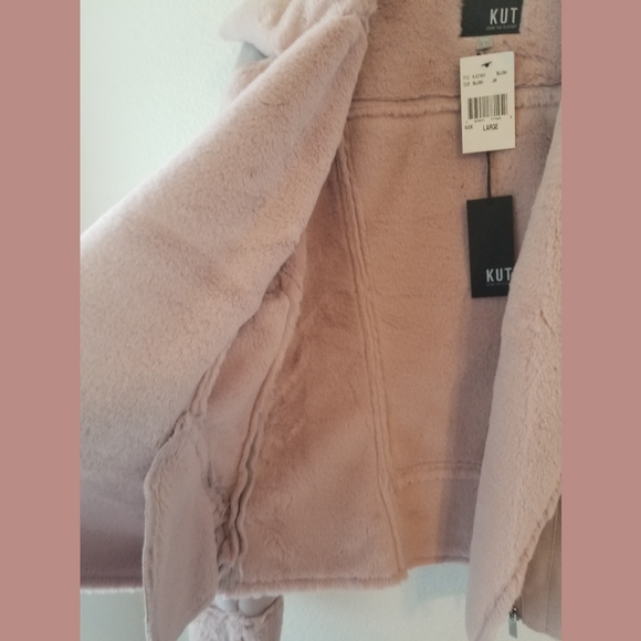 Kut from the Kloth NWT Moto Jacket Sz Large - Picture 10 of 10